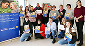 Gruppenbild Papilio-Präventionsprogramm-U3 Zertifizierung in Essen